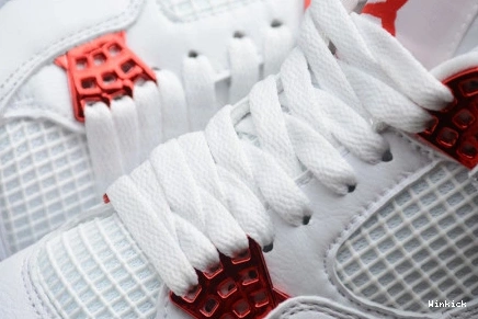 CT8527-112 RED 4 JORDAN RETRO METALLIC AIR 0805